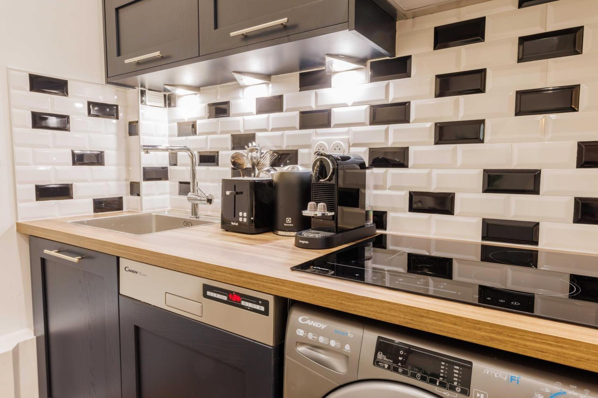 Charmant Appartement 2Br-6P - Gare De L'Est Párizs Kültér fotó