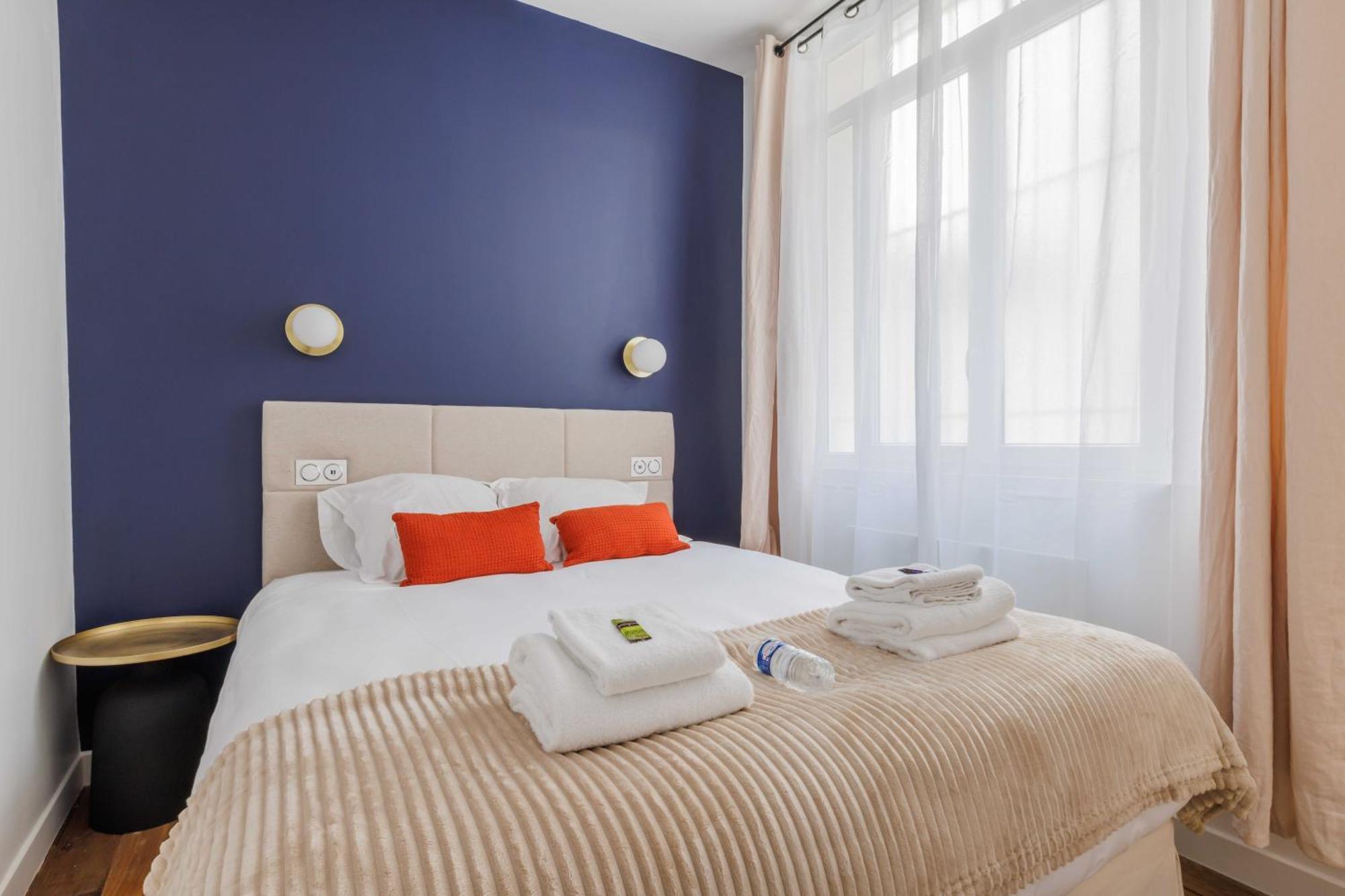 Charmant Appartement 2Br-6P - Gare De L'Est Párizs Kültér fotó